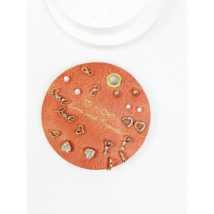 Love Theme Minimal Earrings