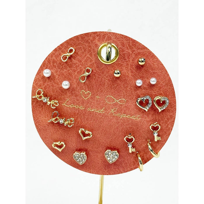 Love Theme Minimal Earrings