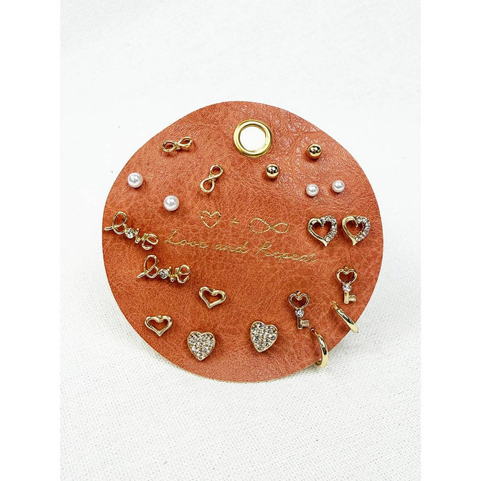 Love Theme Minimal Earrings