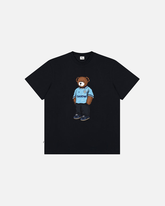 ART OF x City Home Pickles Tee | MCFC Black Graphic Football T-shirt