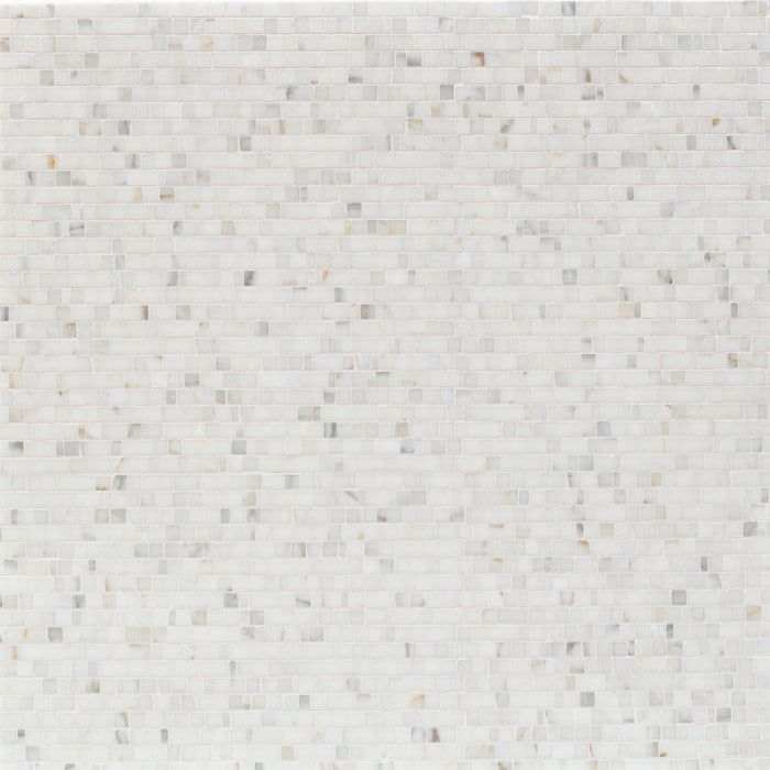 Mosaic Calacatta Gold Marble Swatch Card  Samples Broken Joint 1.0cm