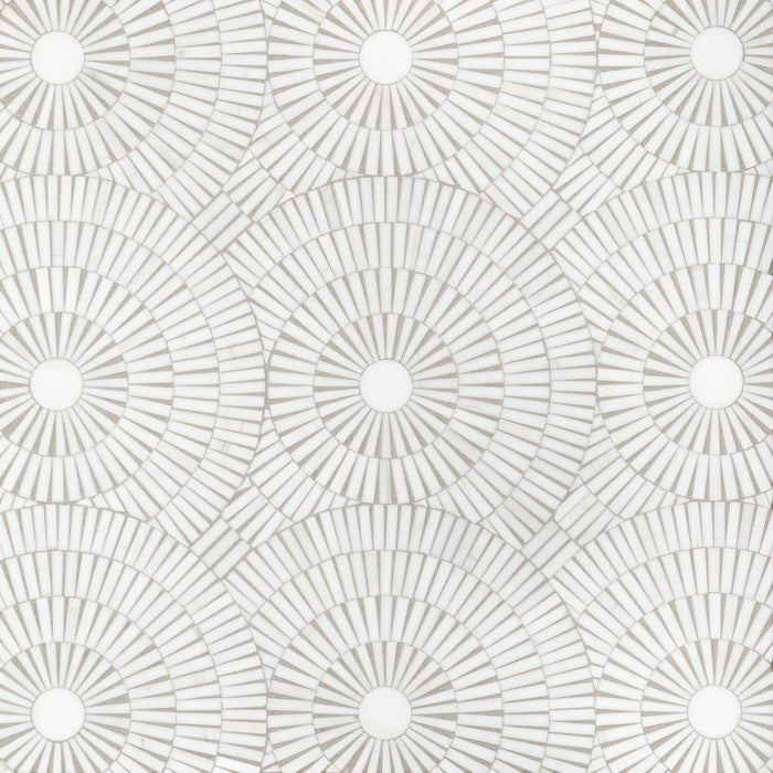 Motor City Circles Mosaic  Stone