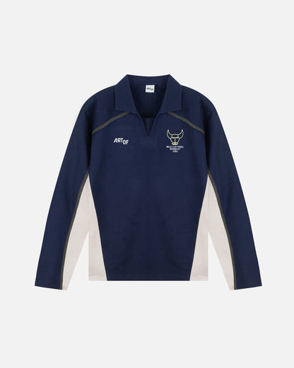 ART OF x Oxford Drill Top | Long Sleeved Embroidered Football Merch