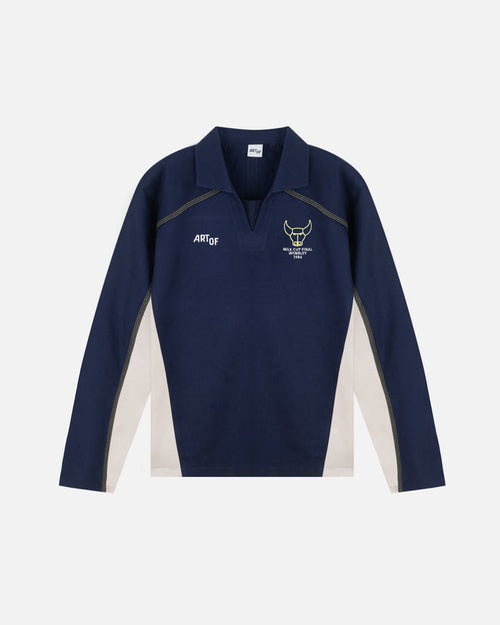 ART OF x Oxford Drill Top | Long Sleeved Embroidered Football Merch