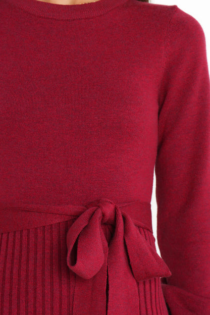 Helena Dress - Wine