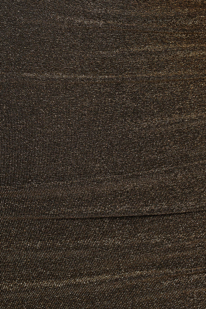 Mel Midi Dress - Black/Light Gold