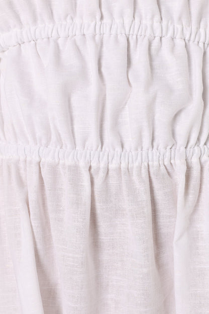 Sofia Off Shoulder Maxi Dress - White