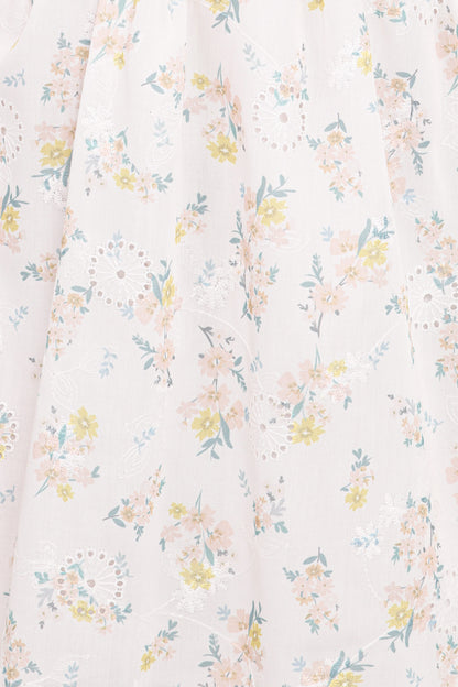 Wendi Ruffle Mini Dress - Floral