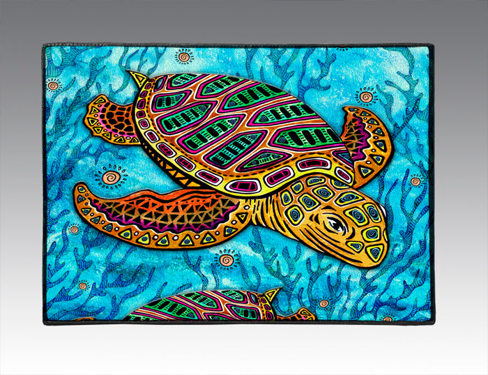Primitive Loggerhead Door Mat