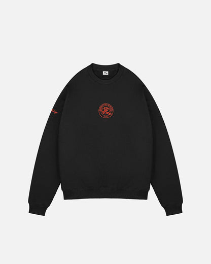 ART OF x QPR Single Colour Crest Sweat | Embroidered Football Jumper