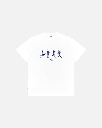 ART OF Scotland We'll Be Coming Tee | AOF White Football T-shirt