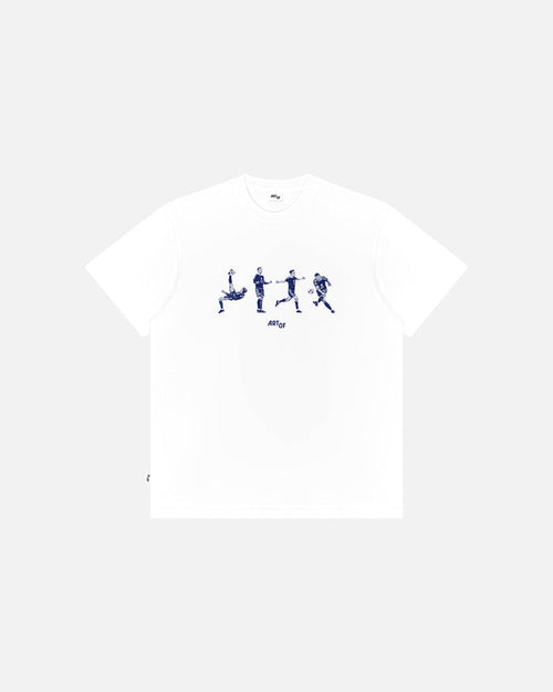 ART OF Scotland We'll Be Coming Tee | AOF White Football T-shirt