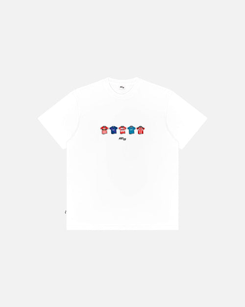 ART OF Sheffield United Classics | SUFC White Graphic Football T-shirt
