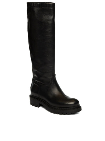 UP44 Stivale pelle nero MA672 VIT-NERO