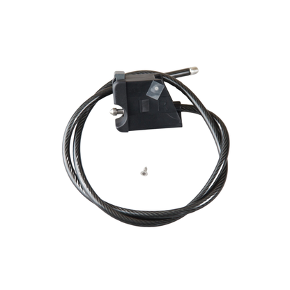 Saris SuperClamp Replacement Integrated Lock Cable — coiled cable with barrel lock