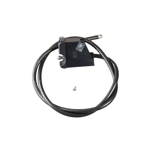 Saris SuperClamp Replacement Integrated Lock Cable — coiled cable with barrel lock