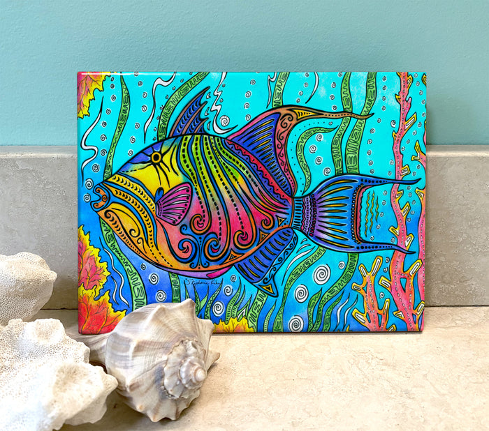 Triggerfish Ceramic Tile