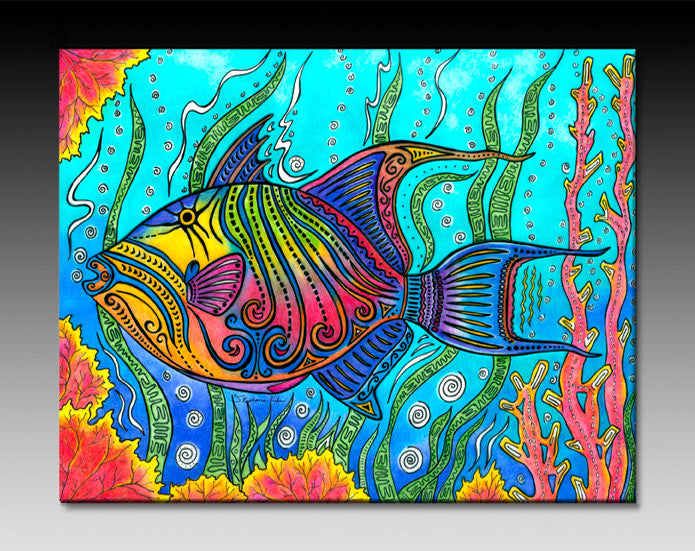 Triggerfish Ceramic Tile