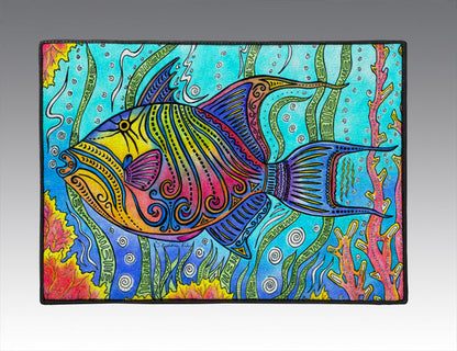Triggerfish Door Mat