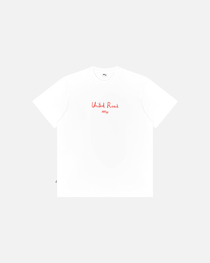 ART OF United 12th Man Tee | MUFC White Graphic Football T-shirt