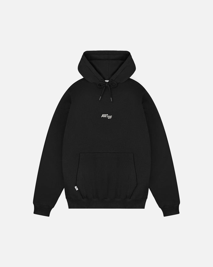 ART OF United Editions Hoodie | Black Screen Printed Football Sweat