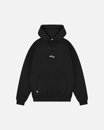 ART OF United Editions Hoodie | Black Screen Printed Football Sweat